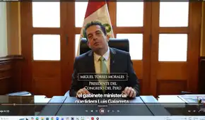 Congreso: cortan transmisión del Pleno de Diputados para pasar video de Miguel Torres