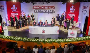 Candidatos a la alcaldía de Lima firman Pacto Ético Electoral: solo 19 postulantes asistieron al evento