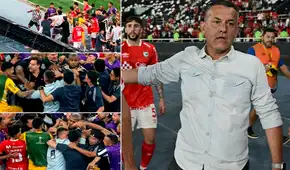 Así se vio la brutal agresión que recibió Horacio Melgarejo, DT de Cienciano, por el plantel de Botafogo - VIDEO