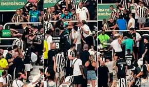 Increíble: hinchas del Botafogo se pelearon entre ellos tras eliminación ante Cienciano