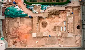 Arqueólogos descubren restos de un hospital de hace 451 años bajo el Santuario de Santa Rosa de Lima: muros, azulejos y entierros humanos