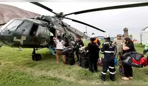 Puente aéreo de las Fuerzas Armadas permite evacuar a más de 650 personas en Arequipa