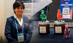 Peruana de 24 años crea un cicatrizante natural para mascotas y gana medalla de oro en Corea del Sur por su innovadora fórmula