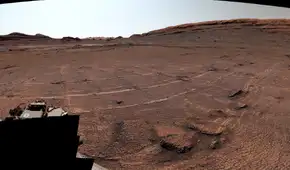 El rover Curiosity de Marte descubre un campo gigante con patrones geométicos