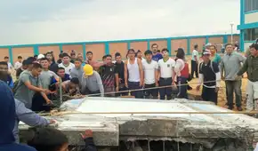Escolar fallece y otro queda herido tras colapso de pared durante obras en colegio de Iquitos