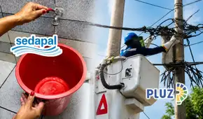 Atención, vecinos: Sedapal y Pluz Energía anuncian corte de servicios de luz y agua en más de 10 distritos de Lima y Callao este 25, 26, 27 y 28 de agosto