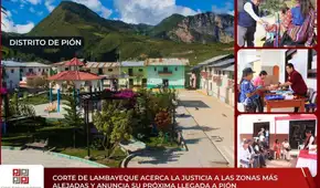 Corte de Lambayeque acerca la justicia a zonas alejadas y anuncia próxima jornada en Pión