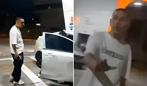 Nueva polémica: Jean Deza protagoniza fuerte discusión con trabajadora de grifo que acusó a sus amigos de robar un chicle