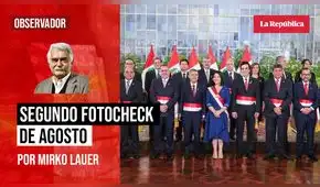 Segundo fotocheck de agosto, por Mirko Lauer