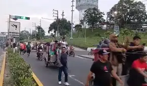 Paro en Loreto: manifestantes advierten radicalizar protesta si Gobierno no responde a sus demandas