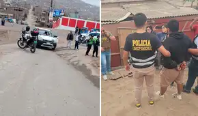Dos delincuentes balean a policía de la Dirincri durante operativo en Pachacútec, Ventanilla
