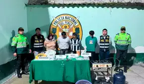 Capturan a 4 presuntos narcos que vendían cocaína, marihuana y 'tusi' a turistas en Machu Picchu