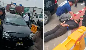 Policías abaten a presunto secuestrador y rescatan a víctima durante operativo en peaje de Santa Anita