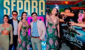 Actores de ‘Separada, pero nunca sola’ generan alboroto en Tarapoto durante avant premier: “Está bueno descentralizar”