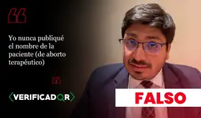 Diputado Christian Aranda sí difundió el nombre de una paciente que iba a ser sometida a un aborto terapéutico y luego eliminó la publicación