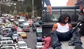 Chofer de cúster huye con pasajeros a bordo para evitar intervención en Los Olivos y termina detenido
