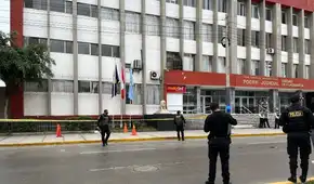 Hallan presunto explosivo frente a la Corte Superior de Justicia en Callao: cierran parte de la av. 2 de Mayo