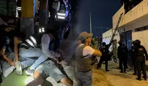PNP allana la 'Casa Blanca' en VMT: 13 intervenidos, armas ocultas en dormitorios y menores ligadas a redes de meretricio