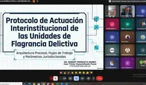 Más de 150 operadores de justicia participaron en jornada académica sobre flagrancia