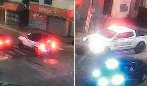 Cámaras captan patrulla PNP siguiendo ruta de vehículo de asesinos previo al ataque contra minero Jenss Lara en Trujillo