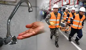 Sedapal: sismo de mediana intensidad podría dejar sin agua al 40% de la población de Lima y Callao
