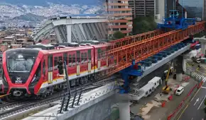 Colombia estrena gran puente de 215 metros sin columnas en una de las zonas más transitadas de Bogotá: fue construido con novedosa técnica