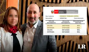 El operador Fernando Cerimedo arribó a Lima durante la juramentación de Keiko Fujimori