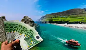 Buscan 2 personas para atender turistas en una isla de Irlanda: vivirán gratis, cobrarán salario y postularían en enero de 2027