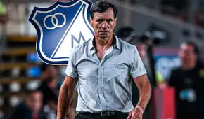 Fabián Bustos se defiende tras sorpresivo despido de Millonarios: "Hemos sido bicampeones en Perú y Ecuador"