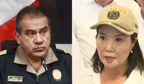 Fujimori se lava las manos por desempeño de Arriola en la PNP: "Esa respuesta se la dejo al ministro del Interior"