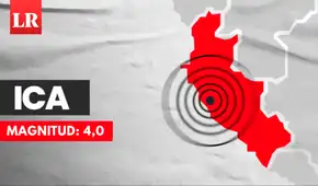Temblor en Ica: sismo de magnitud 4,0 remeció la región esta mañana, según el IGP
