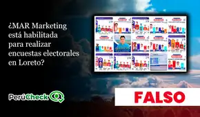 ‘MAR Marketing’, de Loreto, no figura en el registro del JNE y su simulación de voto presenta información incompleta