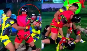 Fabio Agostini se descontrola y agrede EN VIVO a Paul Michael en 'Esto es guerra': imágenes generan indignación en redes