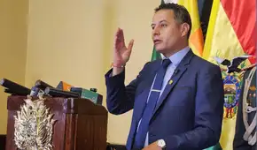 Vicepresidente de Bolivia presenta supuesto audio que revelaría la influencia de Cerimedo en el control de protestas