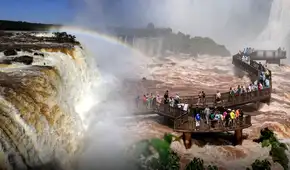 El caudal de las cataratas del Iguazú alcanza 8,3 millones de litros por segundo, más de 5 veces lo habitual: El Niño estaría detrás