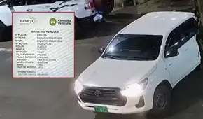¿No fue clonada? Camioneta vinculada a masacre de Trujillo figura a nombre de un policía