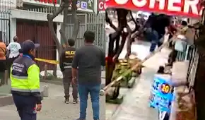 Hombre muere al caer de escalera mientras colocaba propaganda política en El Agustino