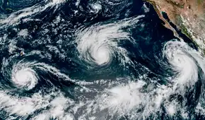 El Niño pone al Pacífico en alerta con 3 huracanes simultáneos: Lowell alcanzó categoría 5 y Marie avanza frente a México