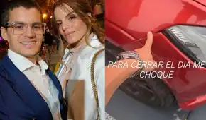 Hermano de Alejandra Baigorria sufre duro accidente vehicular y genera preocupación al mostrar daños que sufrió su auto