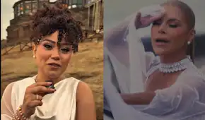 Ana Lucía Urbina de Corazón Serrano se emociona al grabar junto a su ídola Olga Tañón: “¡Quiero llorar! Los sueños sí se cumplen”