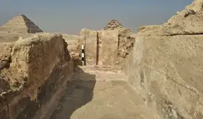 Descubren la tumba de un funcionario del antiguo Egipto junto con una red de pozos funerarios interconectados