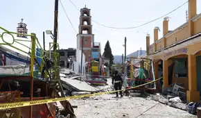 Explosión de pirotecnia durante fiesta patronal en México deja 10 muertos y 81 heridos