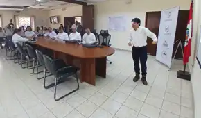 Ensa expuso plan de contingencia frente al fenómeno de El Niño ante el Ministro de Energía y Minas en el COER