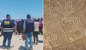 Desalojan a más de 100 personas que ocuparon zona arqueológica vinculada a las Líneas de Nasca en Palpa
