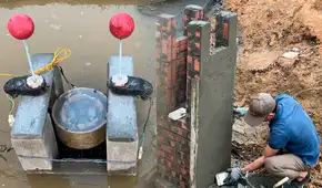 El hombre que construyó una mini hidroeléctrica y ahora genera toda la electricidad de su casa utilizando solo agua de río