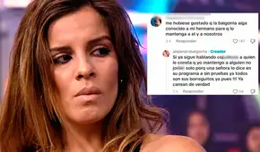 Alejandra Baigorria pierde los papeles tras comentarios que afirman que mantiene a said palao: "Ya déjenme en paz"