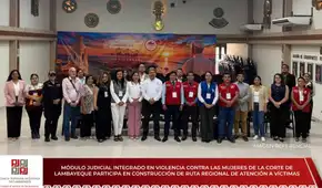 Corte de Lambayeque participa en construcción de ruta regional contra la violencia