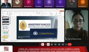 Corte de Lambayeque fortalece conocimientos sobre filiación en formación para orientadoras judiciales
