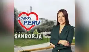 Candidata de Somos Perú a San Borja, Gina Casanova: "90 millones se van en pagar sueldos, tenemos que ajustarnos"