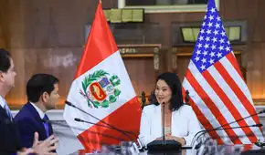 Keiko Fujimori tras reunión con Marco Rubio: "El Perú formará parte del Escudo de las Américas"
